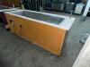 60" BUFFET TABLE W/ REFRIGERATED DROP IN COLD WELL. - 2