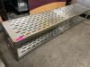 72" TWO TIER STAINLESS WALL SHELF / DUNNAGE RACK