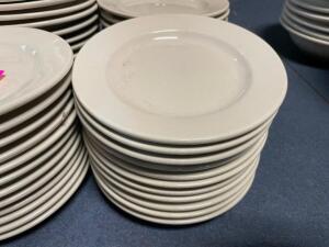 (48) SUPERIOR 6 1/4" CHINA PLATES