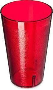 (72) 12 OZ STACKABLE TUMBLERS ( RUBY )