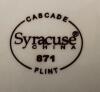 (30) 10.5" SYRACUSE CHINA PLATES - 2