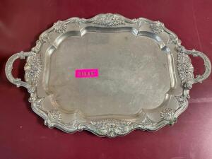 (3) 22" SERVING TRAYS W/ HANDLES