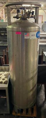 DESCRIPTION: MIZER 450 STAINLESS BULK CO2 TANK CARBONATION TANK ADDITIONAL INFORMATION: MFG 2012. HOLDS 450 LBS. QTY: 1