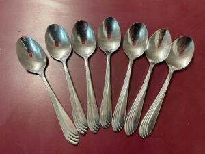 (48) STAINLESS SPOONS