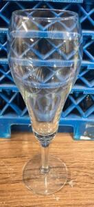 (50) CHAMPAGNE GLASSES