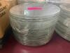 (30) 9.5" GLASS SALAD PLATES - 3