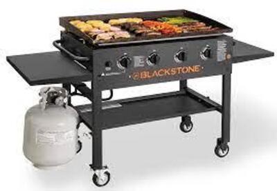 DESCRIPTION: (1) GRIDDLE COOKING STATION BRAND/MODEL: BLACKSTONE RETAIL$: $300.00 EA SIZE: 36" QTY: 1