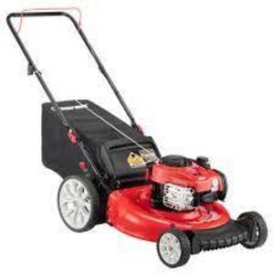 DESCRIPTION: (1) LAWN MOWER BRAND/MODEL: TROY BUILT #TB110 INFORMATION: RED RETAIL$: $500.00 EA SIZE: 21IN QTY: 1