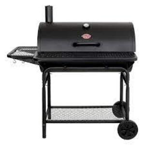 DESCRIPTION: (1) CHARCOAL GRILL BRAND/MODEL: PRO DELUXE #E2735 INFORMATION: BLACK RETAIL$: $150.00 EA SIZE: 850 SQ IN QTY: 1