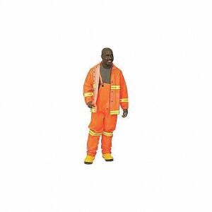 DESCRIPTION: (6) PVC ORANGE RAIN SUIT BRAND/MODEL: MCR SAFETY #2013RM INFORMATION: ORANGE RETAIL$: $41.10 EA SIZE: SIZE MED QTY: 6