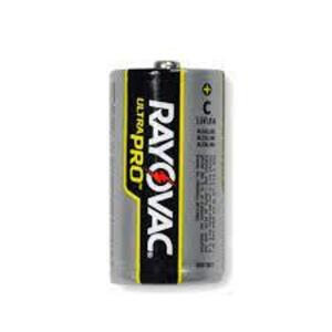 DESCRIPTION: (4) CONTAINERS OF (12) INDUSTRIAL BATTERIES BRAND/MODEL: RAYVAC RETAIL$: $9.20 EA SIZE: C BATTERY QTY: 4