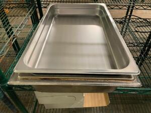 DESCRIPTION: FULL SIZE WATER PAN AND INSERTS. QTY: 1