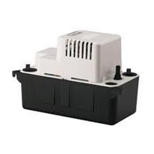 DESCRIPTION: (1) CONDENSATE REMOVAL PUMP BRAND/MODEL: LITTLE GIANT #2P350 INFORMATION: MEDIUM RESERVOIR RETAIL$: $106.33 EA SIZE: 1/50 HP 120 V AC, 3/