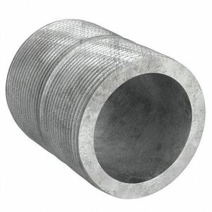 DESCRIPTION: (4) BOXES OF (25) GALVANIZED STEEL NIPPLE BRAND/MODEL: GRAINGER #6P821 RETAIL$: $77.50 EA SIZE: 1 IN NORMINAL PIPE SIZE 1-1/2 IN OVERALL