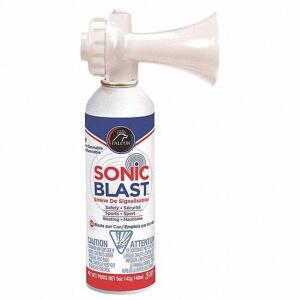 DESCRIPTION: (5) PERSONAL SAFETY HORN BRAND/MODEL: SONIC BLAST #53XP89 RETAIL$: $35.33 EA SIZE: 120DB QTY: 5