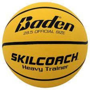 DESCRIPTION: (1) HEAVY TRAINER BALL BRAND/MODEL: BADEN SKILCOACH RETAIL$: $25.00 EA SIZE: 28.5 QTY: 1