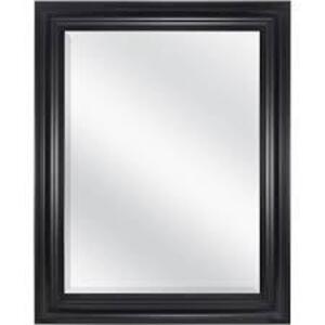 DESCRIPTION: (1) BEVELED MIRROR BRAND/MODEL: MAINSTAYS INFORMATION: BLACK RETAIL$: $40.00 EA SIZE: 23x29 QTY: 1