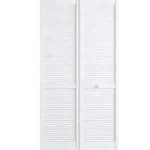 DESCRIPTION: (1) SET OF FOLDING DOOR BRAND/MODEL: WALMART INFORMATION: WHITE RETAIL$: $60.00 EA SIZE: IMAGES ARE FOR ILLUSTRATION PURPOSES ONLY AND MA