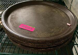 DESCRIPTION: (12) 15� METAL DRINK TRAYS THIS LOT IS: SOLD BY THE PIECE QTY: 12