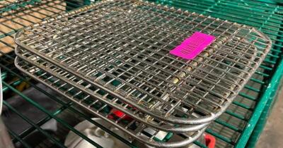 DESCRIPTION: (3) 1/4TH SIZE WIRE COOLING RACKS THIS LOT IS: SOLD BY THE PIECE QTY: 3