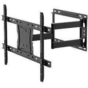 DESCRIPTION: (1) FULL MOTION WALL MOUNT BRAND/MODEL: ONN #ONA16TMO14E INFORMATION: BLACK RETAIL$: $50.00 EA SIZE: 19-84" QTY: 1