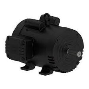 DESCRIPTION: (1) MOTOR BRAND/MODEL: WEG/10016488 INFORMATION: BLACK/SINGLE-PHASE/HP: 5 RETAIL$: 682.00 QTY: 1