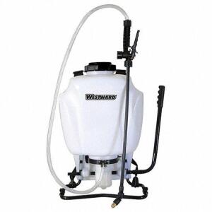 DESCRIPTION: (1) BACKPACK SPRAYER BRAND/MODEL: WESTWARD #36N340 INFORMATION: CLEAR RETAIL$: 105.89 SIZE: 4 GAL QTY: 1