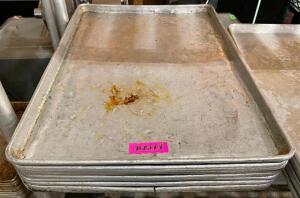 DESCRIPTION: (8) FULL SIZE SHEET PANS SIZE: FULL SIZE THIS LOT IS: SOLD BY THE PIECE QTY: 8