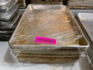 DESCRIPTION: (12) 1/4TH SIZE SHEET PANS THIS LOT IS: SOLD BY THE PIECE QTY: 12