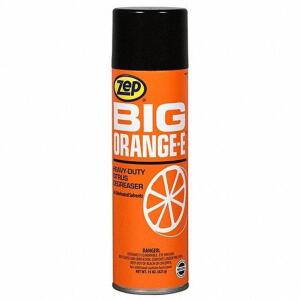 DESCRIPTION: (6) INDUSTRIAL DEGREASER BRAND/MODEL: ZEP BIG ORANGE #449V19 RETAIL$: $115.00 TOTAL SIZE: 15 OZ QTY: 6