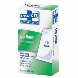 DESCRIPTION: (6) LIP BALM BRAND/MODEL: FIRST AID ONLY #39P062 RETAIL$: $3.54 EA QTY: 6