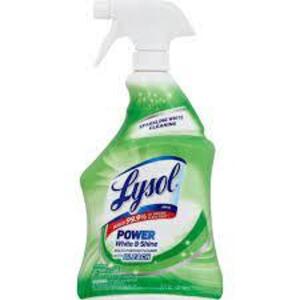 DESCRIPTION: (6) MULTI PURPOSE CLEANER BRAND/MODEL: LYSOL WITH BLEACH RETAIL$: $6.00 EA SIZE: 32 OZ QTY: 6