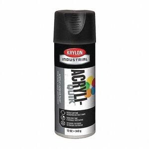 DESCRIPTION: (6) ACRYLI-QUIK SPRAY PAINT BRAND/MODEL: KRYLON INDUSTRIAL #54TG76 INFORMATION: BLACK RETAIL$: $10.36 EA SIZE: 12 OZ QTY: 6