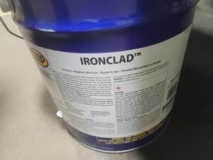 DESCRIPTION: (1) RUST PREVENTIVE BRAND/MODEL: ZEP IRONCLAD RETAIL$: $356.00 EA SIZE: 5 GALLON QTY: 1