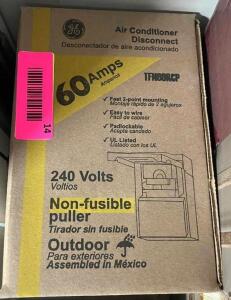 NAME: (2) GE AIR CONSITIONER DISCONNECT - NON FUSIBLE PULLER