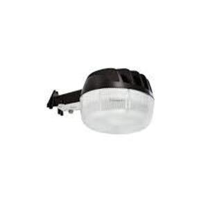 NAME: 24-Watt Bronze Dusk-to-Dawn Outdoor Integrated LED Area Light Wall/Pole Mountable