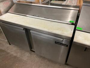 DESCRIPTION: CONTINENTAL 60" REFRIGERATED PREP TOP. BRAND / MODEL: CONTINENTAL SW60-16 ADDITIONAL INFORMATION 115 VOLT, 1 PHASE SIZE: 60" QTY: 1