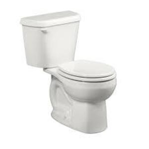 NAME: AMERICAN STANDARD COMPLETE TOILET IN WHITE, ROUND