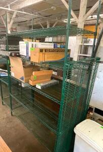 DESCRIPTION: 60" X 24" FOUR TIER COATED WIRE RACK. BRAND / MODEL: METRO ADDITIONAL INFORMATION CONTENTS ARE NOT INCLUDED SIZE: 60" X 24" X 72" QTY: 1