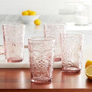 NAME: (8 PACK) PIONEER WOMAN DRINKING GLASSES