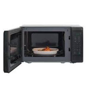 NAME: NEW 0.7 cu. ft. Countertop Microwave in Black with Gray Cavity