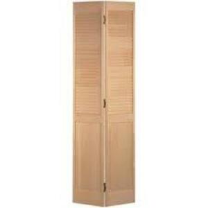 NAME: (2) NEW MASONITE 24" X 80" BI FOLD DOOR SETS, WOOD FINISH