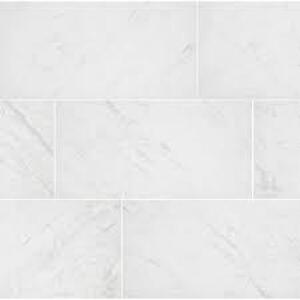 NAME: (60) SQ FT OF Brilliance White Rectified 12 in. x 24 in. Porcelain Floor and Wall Tile