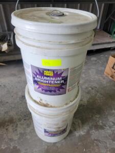 DESCRIPTION: (2) 5 GALLON BUCKETS OF PURPLE POWER ALUMINUM BRIGHTENER QTY: 2