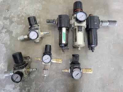 DESCRIPTION: (5) AIR PRESSURE REGULATOR VALVES QTY: 5