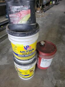 DESCRIPTION: ASSORTED HYDRAULIC FLUID QTY: 1