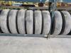 DESCRIPTION: (8) USED IRONMAN 22.5" TIRES INFORMATION: 6 TO 9/32 TREAD DEPTH QTY: 8