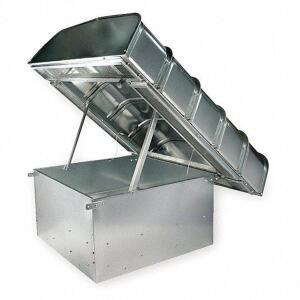 DESCRIPTION: (1) GRAVITY VENTILATOR BRAND/MODEL: DAYTON/1WDN7 INFORMATION: 48" BLADE DIA, GALVANIZED RETAIL$: $2,054.31 SIZE: 90" X 90" X 42 1/2" QTY: