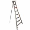 DESCRIPTION: (1) ALUMINUM TRIPOD LADDER BRAND/MODEL: STOKES/1108 INFORMATION: 8FT, 300LB CAPACITY RETAIL$: $415.53 SIZE: 8FT QTY: 1