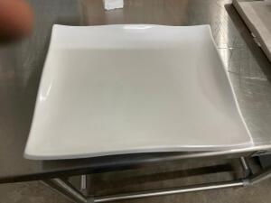 DESCRIPTION: (6) 10" X 9" SQUARE PLATTERS THIS LOT IS: SOLD BY THE PIECE QTY: 6